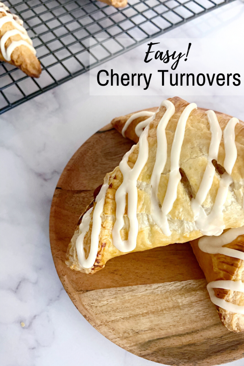 Easy Homemade Cherry Turnovers - Lone Star Blondie